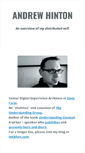 Mobile Screenshot of andrewhinton.com